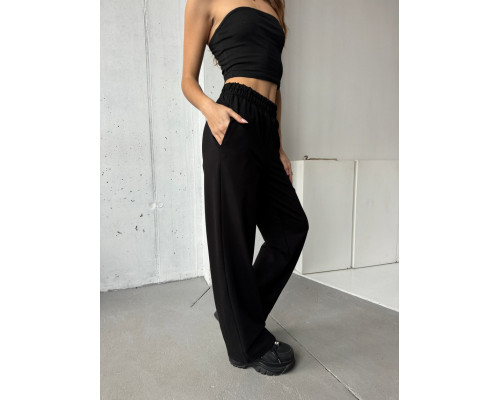 Штаны Палаццо  арт 912  (Xs,S,M,L) (Трикотаж 2 нить)