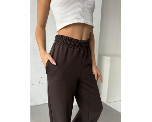 Штаны Палаццо  арт 912  (Xs,S,M,L) (Трикотаж 2 нить)