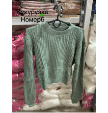 Свитер укороченный (Универсальный) (Вязка)